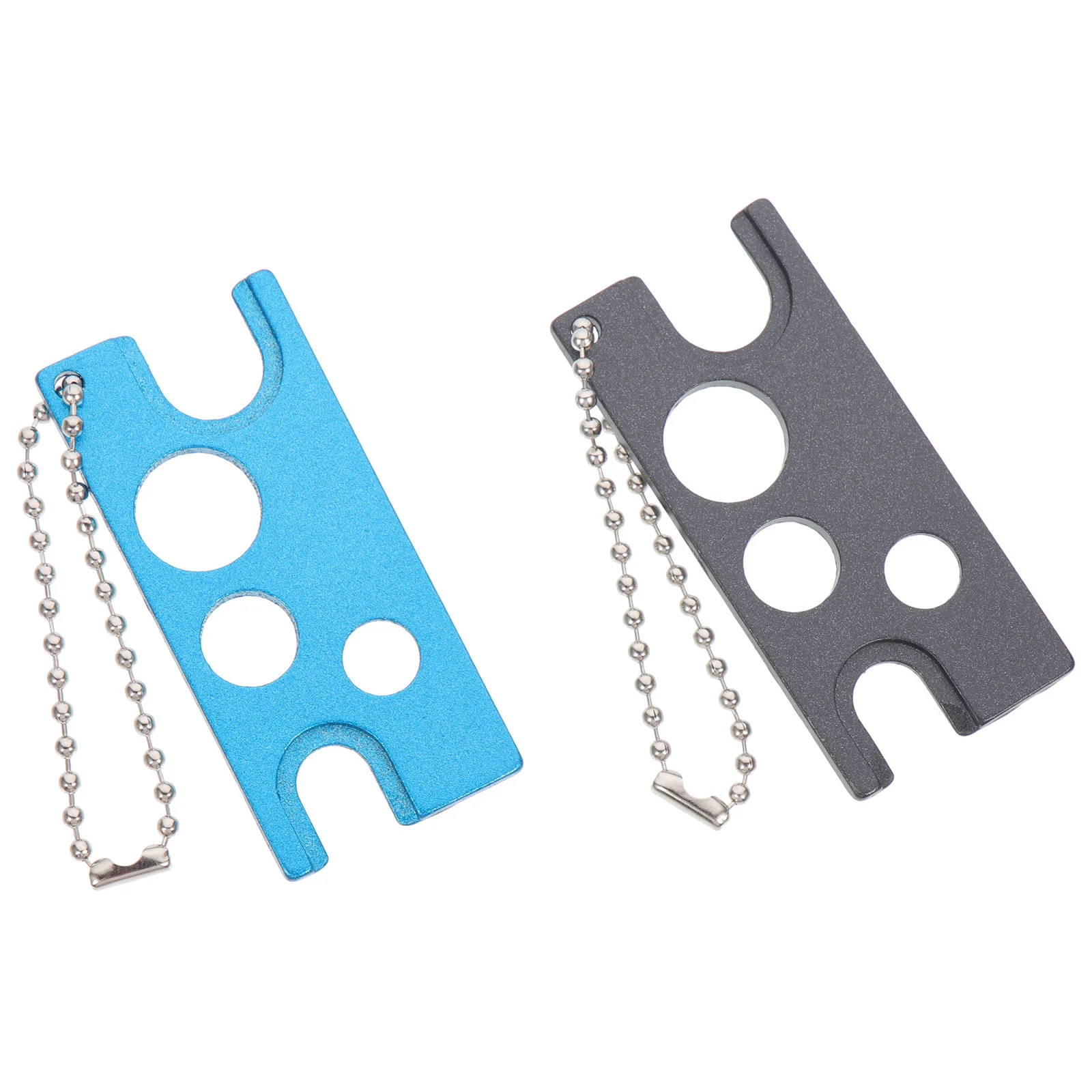 

2 Pcs Glue Bottle Opener Eyelash Tools Tops Removal Metal Roller Ball Corkscrew Caps Stainless Steel Essential Oil Bottles