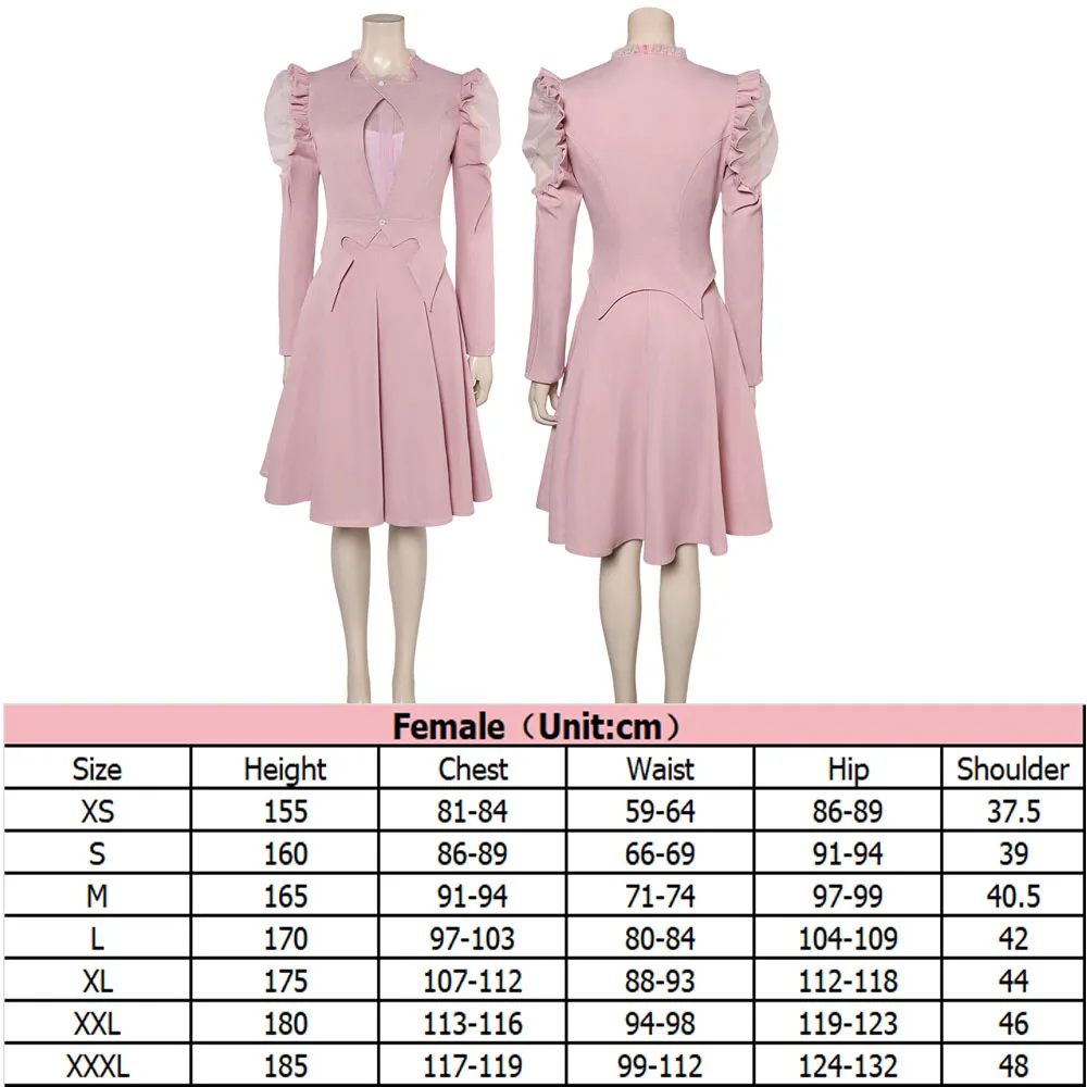 Glinda косплей женское розовое платье женский костюм наряды для взрослых Хэллоуин