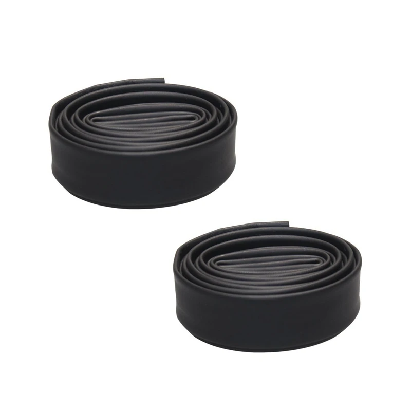 

2 Pcs Black Heat Shrink Tube Electrical Sleeving Car Cable/Wire Heatshrink Tubing Wrap - 13MM,2M & 6MM,2M