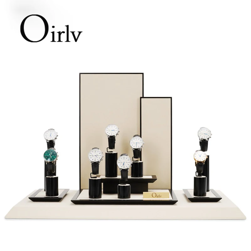 

Oirlv jewelry window display watch set jewelry display storage display props multiple watch counter display
