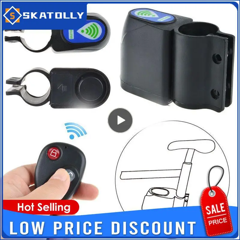 

NEW Wireless Vibration Alarm with infrared remote control Anti-theft Alarm Lock Bicycle Bike security Alarm System Kits