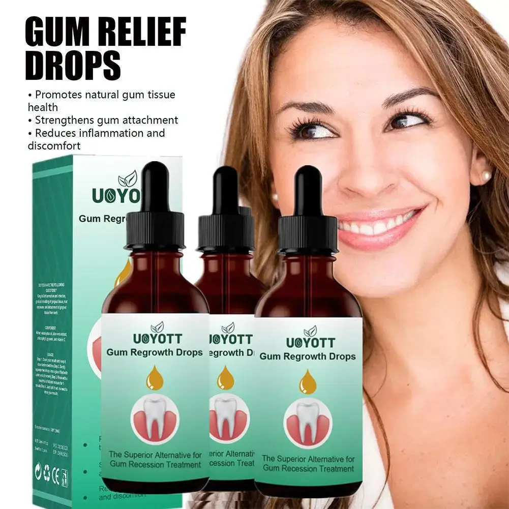 

Gingival Repair Drops Dentizen Gum Relieving Periodontal Blistering Oral Cleaning Care Drops Treatment Bad Breat Antibacteria