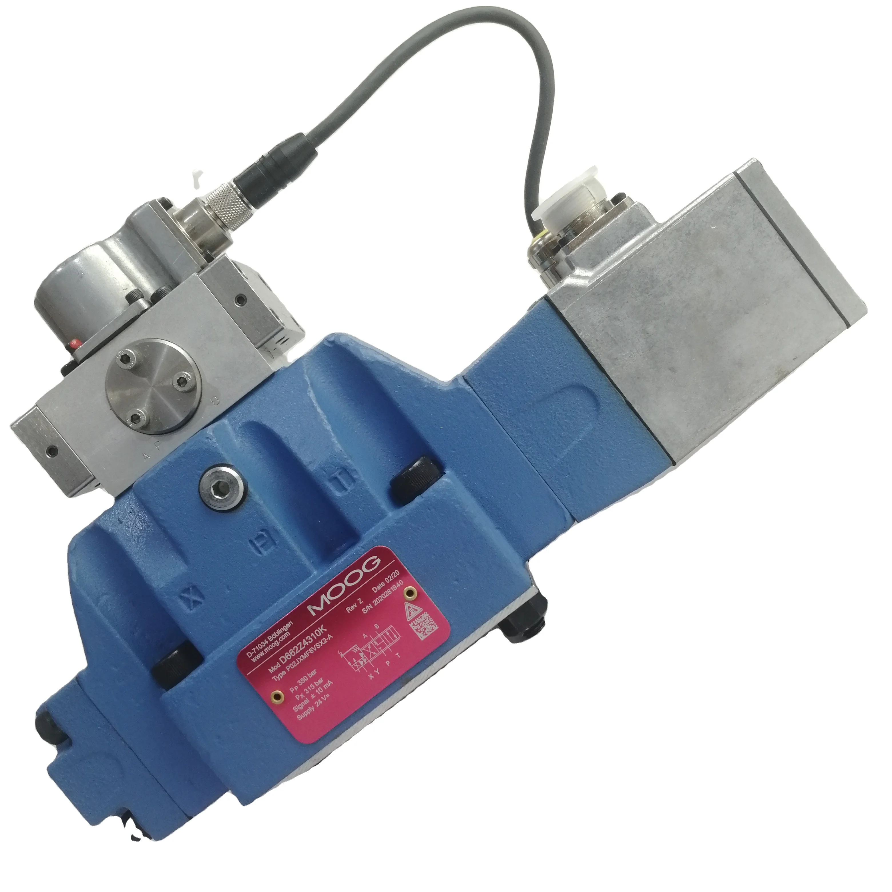 

MOOG Electro-hydraulic Servo Valve D662Z4310K