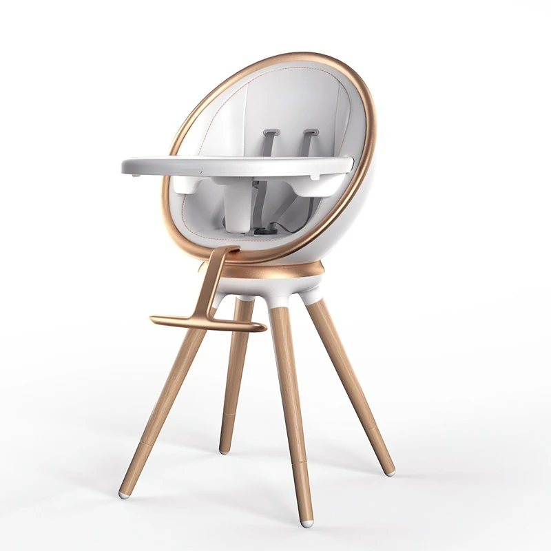 

Luxury Multifunctional Adult Baby Feeding Highchair 3 In 1 Wooden Kids High Chair