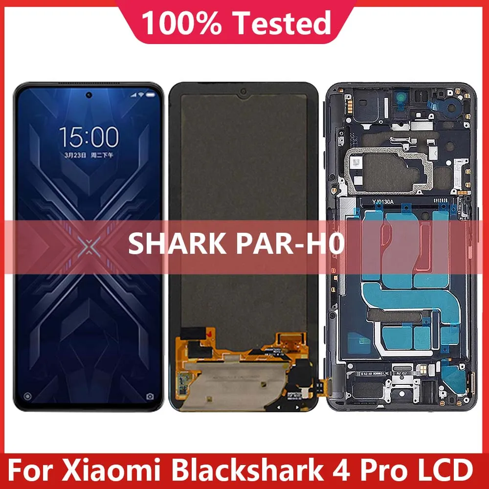 

ЖК-дисплей и сенсорный датчик для Xiaomi Black Shark 4 Pro, 6,67 дюйма