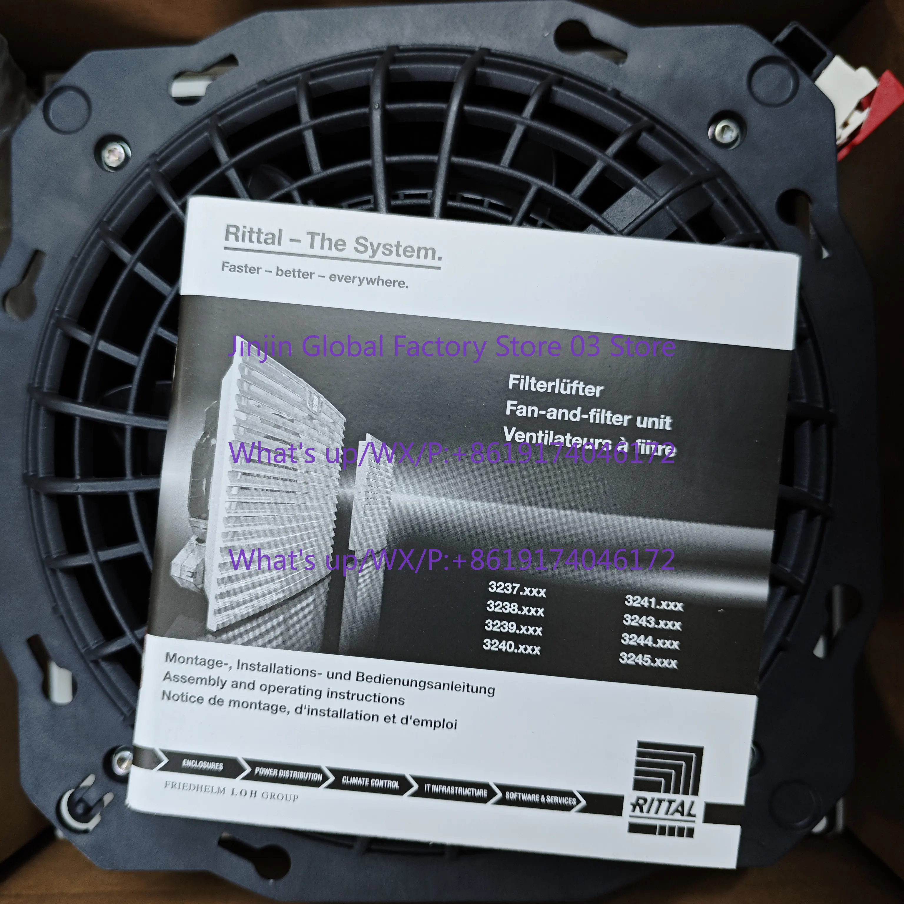 Фото Вентилятор для шкафа Fan Filter SK3327/3239/3241/3243/3244.100/107/110/124/700 №2
