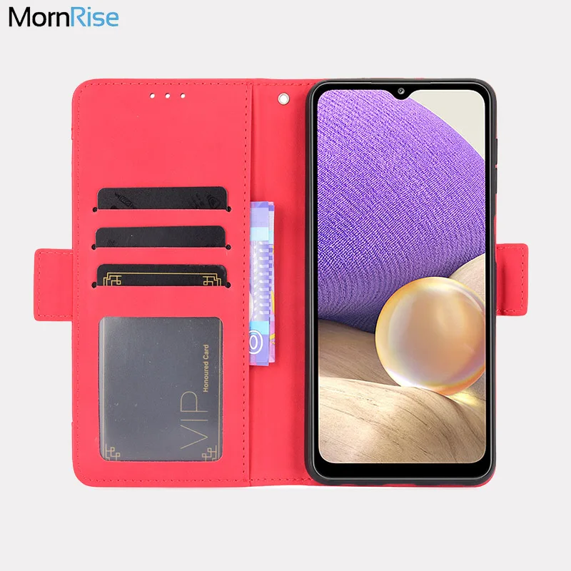 Чехлы-бумажники для Samsung Galaxy A13 4G чехол с магнитной застежкой откидной