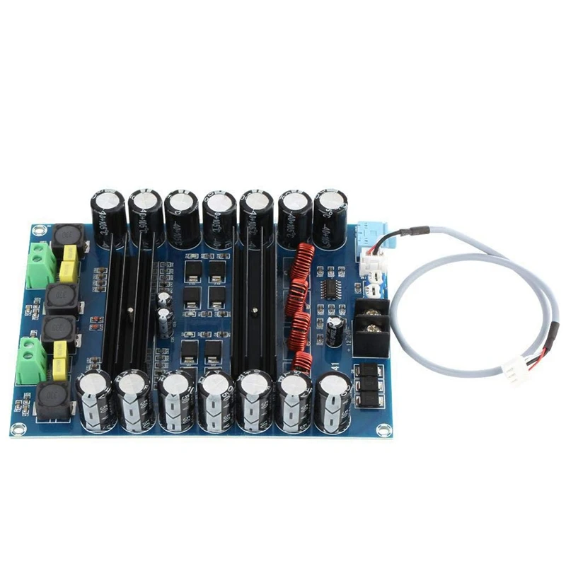 

HFES TPA3116D2 DC 12-24V 150W+150W Audio Amplifier Board Dual Channel Battery High Power Amplifier Board Stereo Output