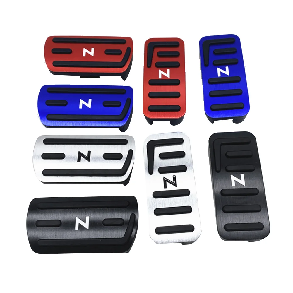 Голубая педаль газа акселератора и противоскользящая накладка на для Honda N-BOX N-VAN