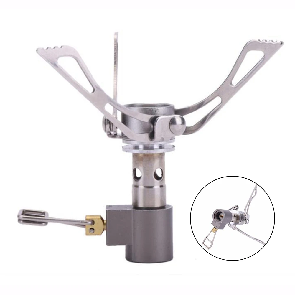 

3000W Outdoor Gas Stove Camping Portable Mini Furnace Pocket Gas Burner Cooker Durable Climbing Hiking BBQ Picnic Equipment