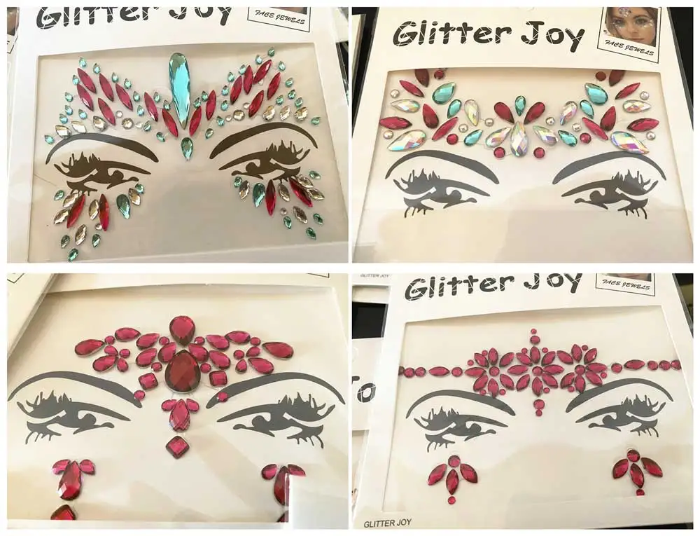 10 шт. акриловые Самоклеящиеся украшения для вечерние | Красота и здоровье