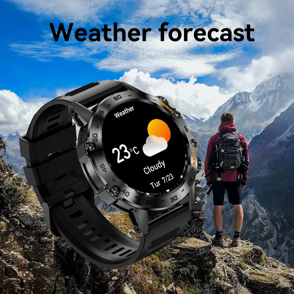 The New Listing Man Watch Men Smartwatch Bluetooth Call Sport Battery 8763E 30Days Standby 1.39 Inch HD Screen Recommend Devices images - 6