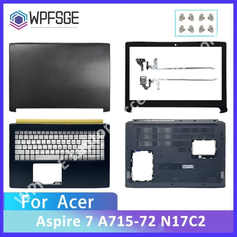 Оригинальный сменный чехол для ноутбука Acer Aspire 7 A715-72 N17C2 A615 задняя крышка