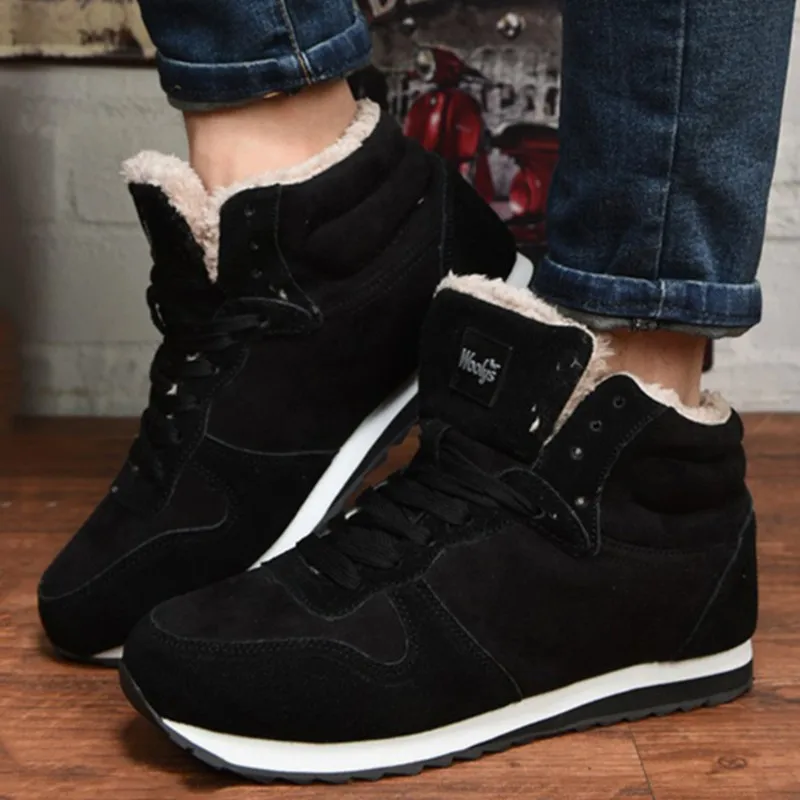 

Snow Boots Men Fashion Men's Boots Outdoor Winter Shoes For Men Hiking Men Shoe Army Mens Shoes Casual Footwear Work Shoes