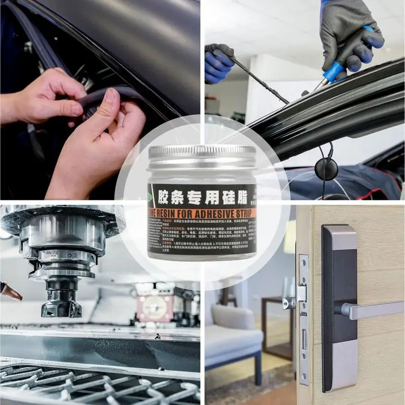 

Automobile Rubber Seals Silicone Grease Waterproof Bike Bearing Silicone Grease Portable Silicone Grease For Prevent Cracking