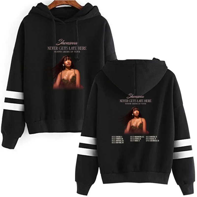 Толстовка Shenseea Merch Around the World Tour 2025 толстовка с длинными рукавами и карманами