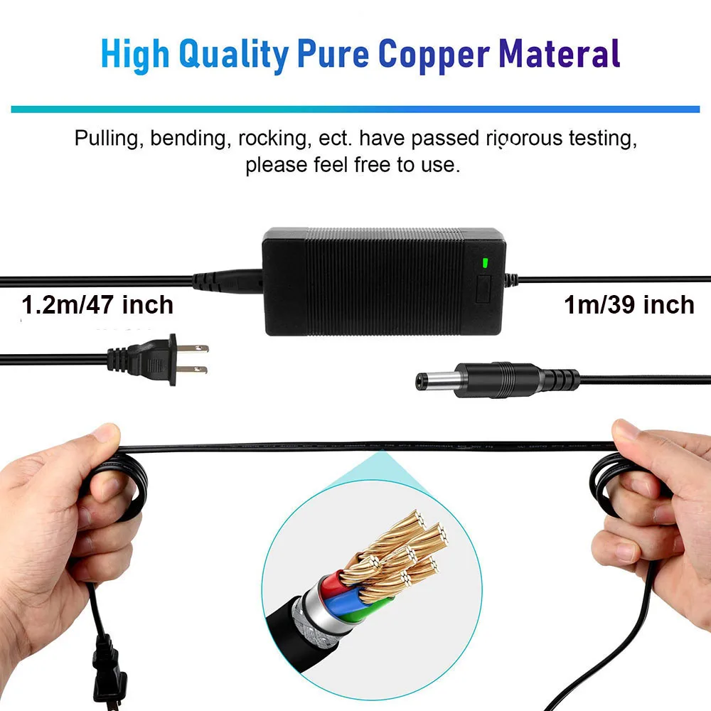 Зарядное устройство для электроскутера Segway Ninebot eKickScooter Zing E8 E10 E12 25 2 в 3 А 21 6