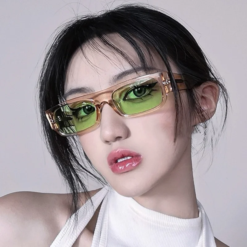 

Fashion New Women's Sunglasses Oval Sun Protection Sunglasses Women's Retro Small Frame Glasses UV400 Eyewear