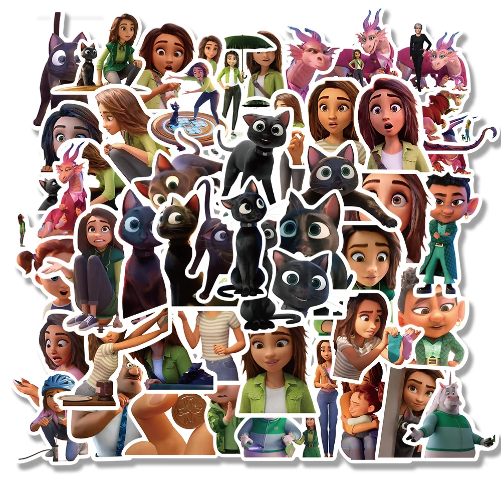 

10/50pcs movie Stickers LUCK DIY Bike Magic Luggage Guitar Laptop Waterproof Classic Kid Toy Sticke