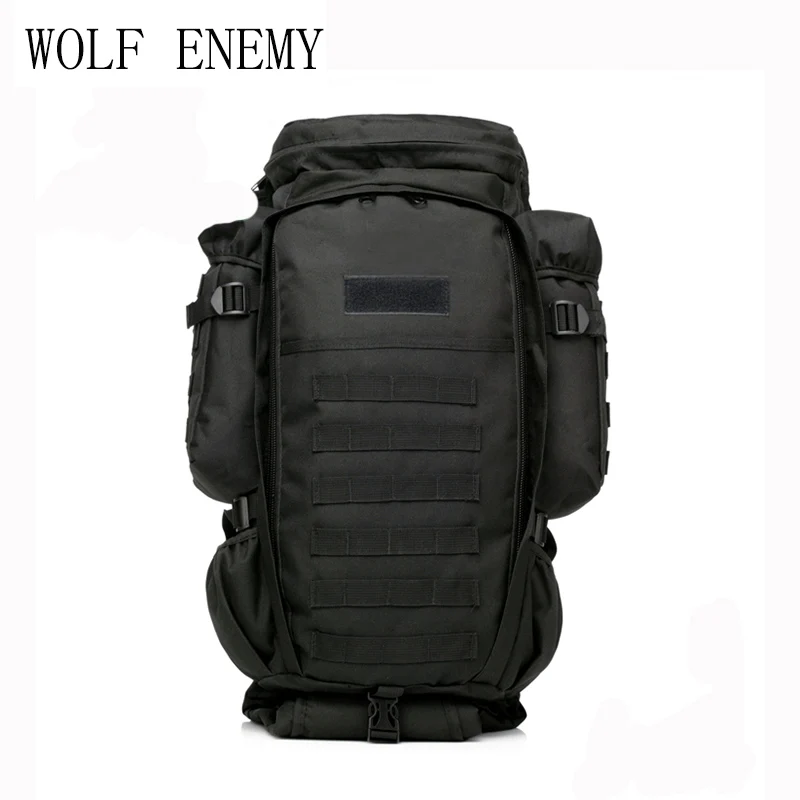 

Hot 70L Outdoor Waterproof Military Backpack Pack Rucksack Tactical Bag For Hunting Shooting Camping Trekking Hiking Traveling