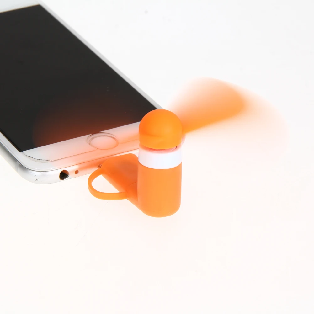 Гибкий USB-вентилятор внешний аккумулятор Type-C со съемными мини-вентиляторами для