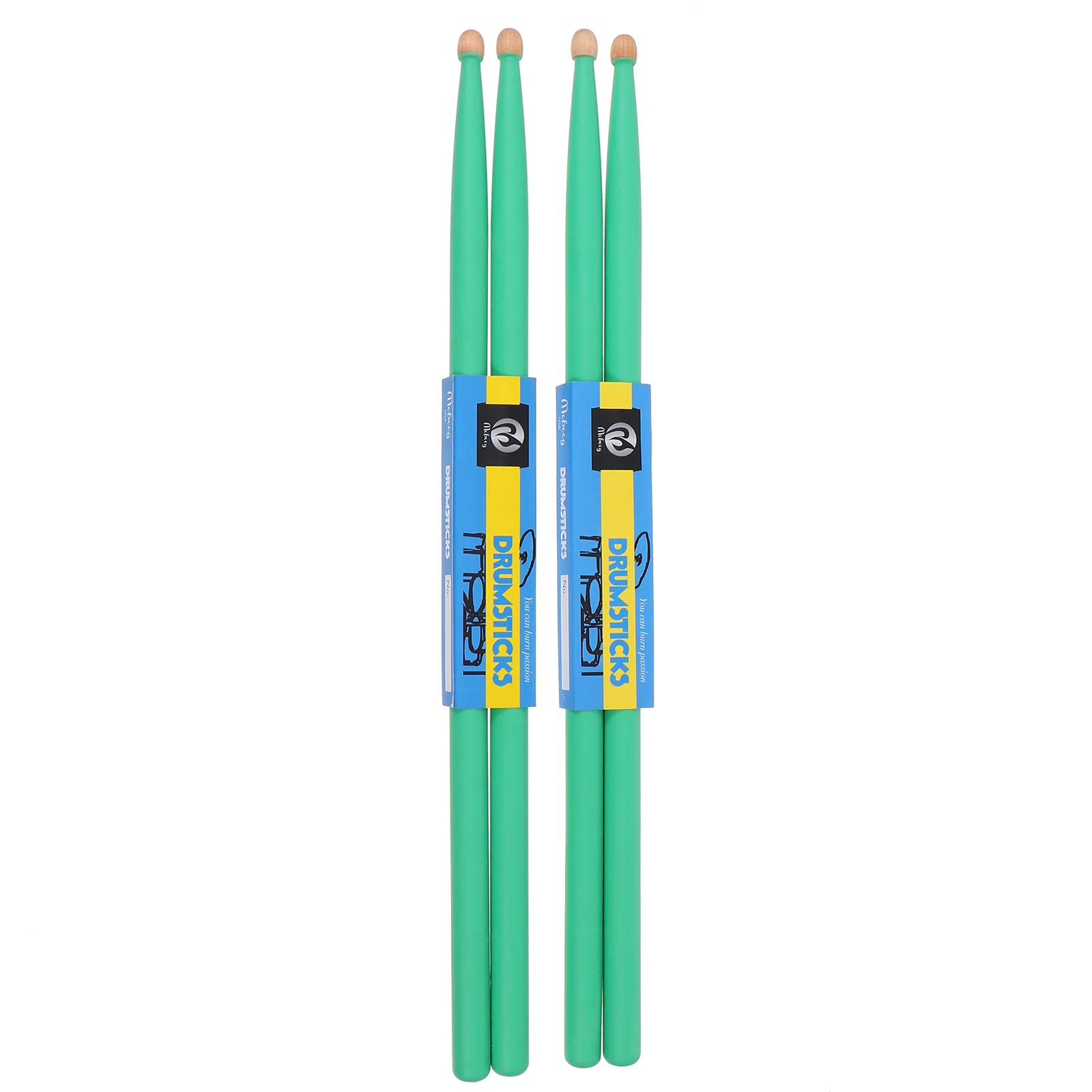 2 Pairs Percussion Instruments Adults Tip Drum Sticks Wood Drumsticks Wood Tip Drumstick Professional Drum Sticks enlarge