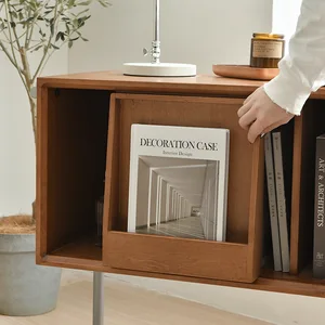 Nordic Magazine Cabinet Solid Wood Floating Cabinet Japanese Side Cabinet Storage Small Apartment Modern Minimalist Bookcase Nordic Magazine Cabinet Solid Wood Floating Cabinet Japanese Side Cabinet Storage Small Apartment Modern Minimalist Bookcase