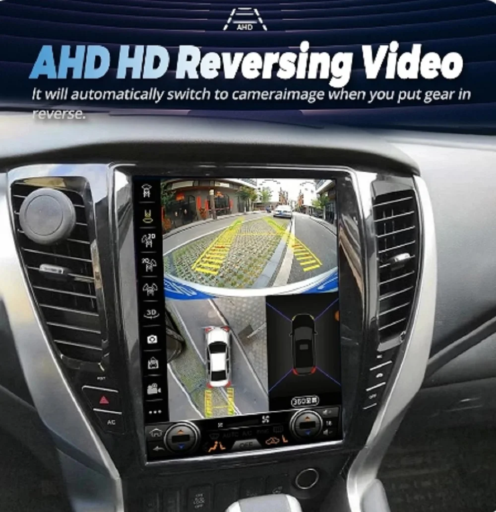 Вертикальный экран 12 1 дюйма для Mitsubishi Pajero Sports 2022 GPS Carplay Автомагнитола Android 13