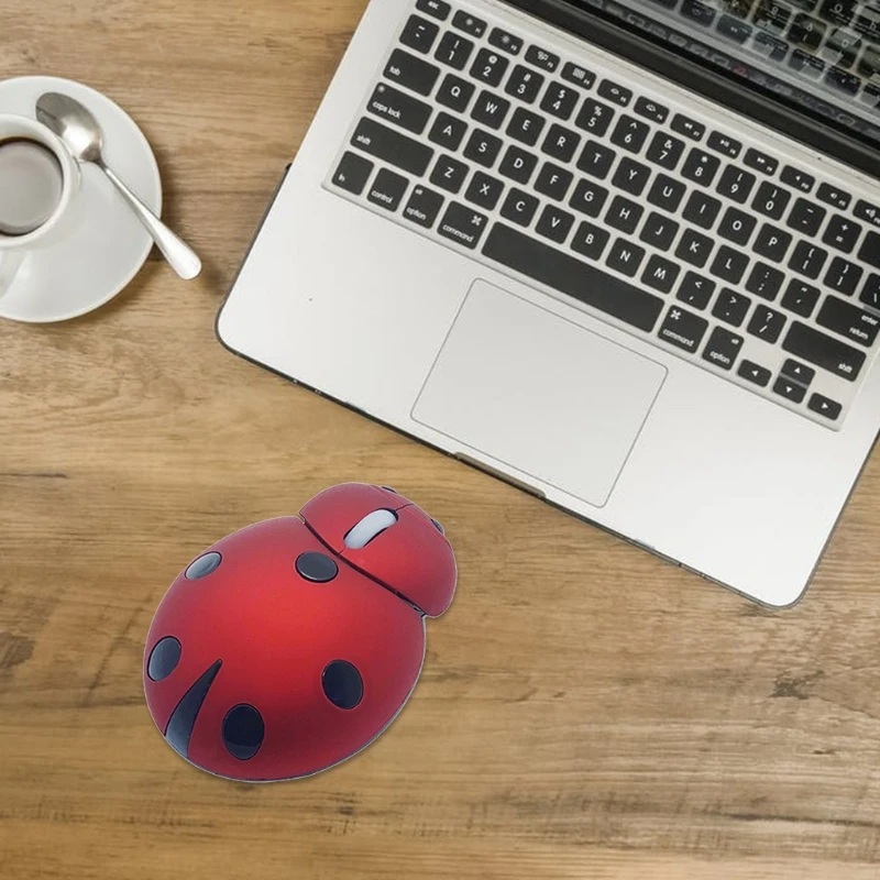 Мини мышь в форме животного с USB-приемником 2 4 ГГц маленькая мультяшная божьей