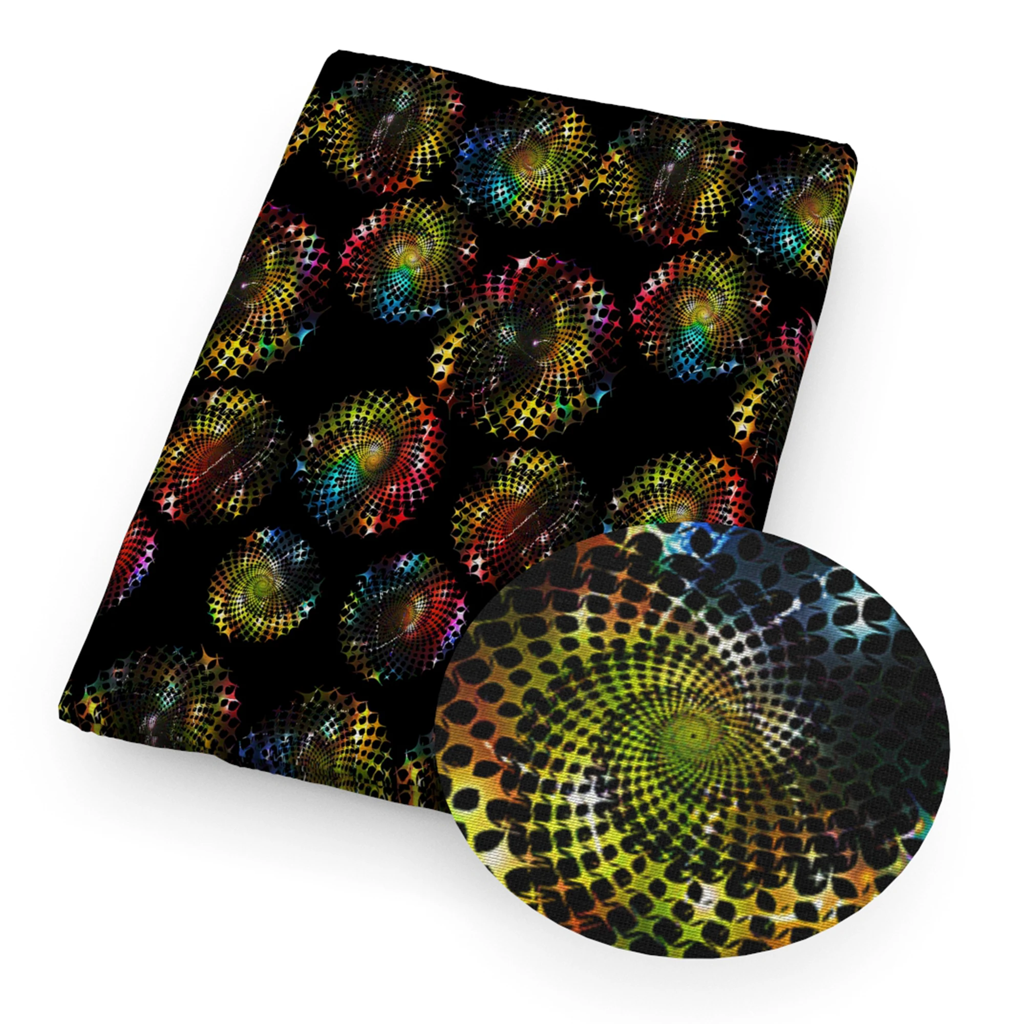 50*145 см мультяшный фильм 100% чистый или полиэфирный хлопок эластичный материал для