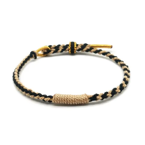 Плетеный браслет из хлопка LISM