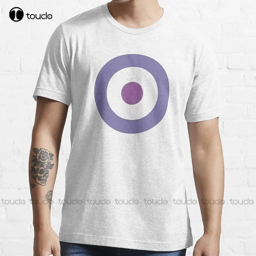 Hawkguy Target T-Shirt Тяжелые футболки для мужчин на заказ взрослых и подростков унисекс