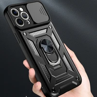 new 14 funda case for iphone 13 pro max 11 12 14 pro max xs ring stand armor anti fall coque camera protection phone case cover
