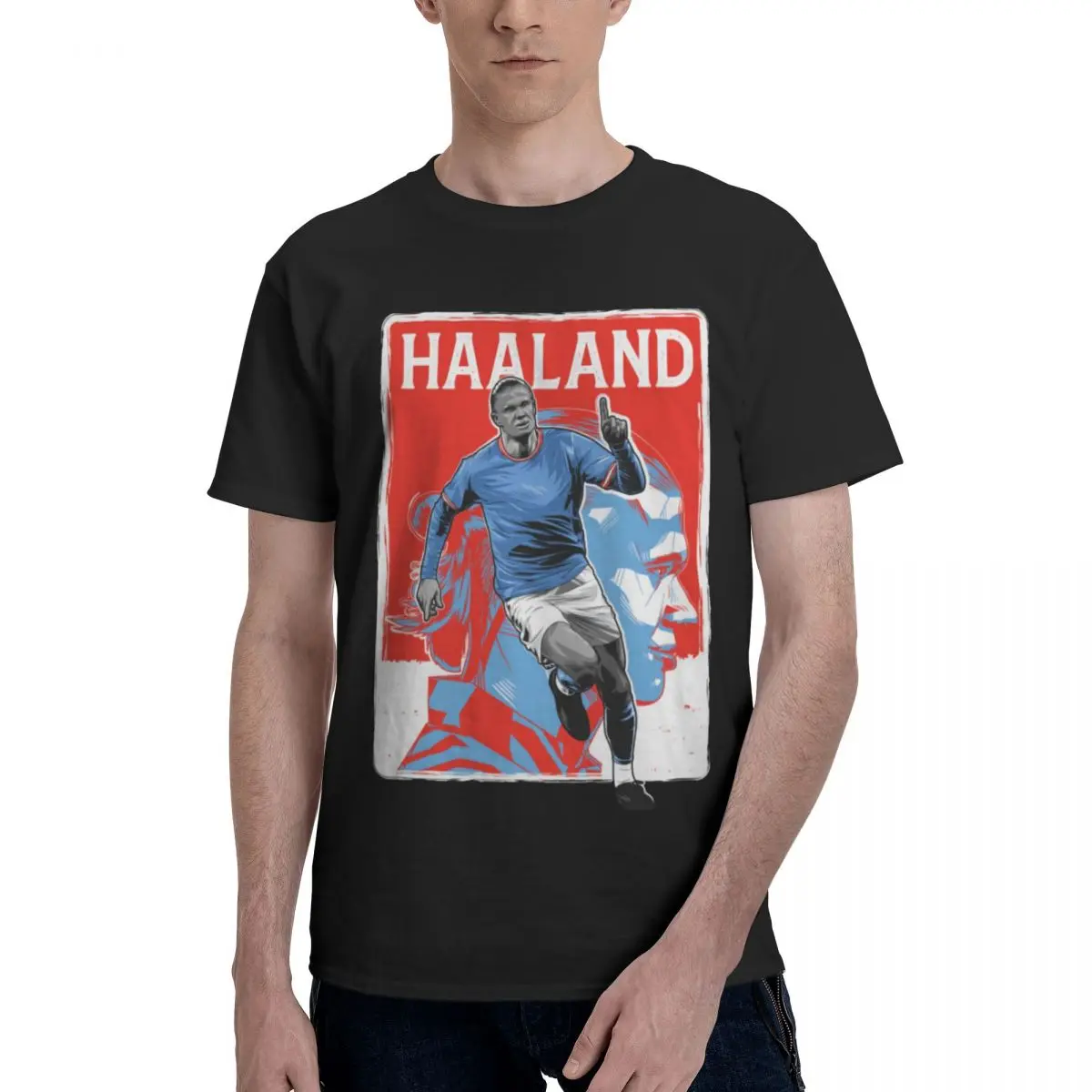 

Norway U.K. Erlings And Brauts And Haalands And Hﾥlands Soccer Team Movement Championship Top tee Activity competition USA Size