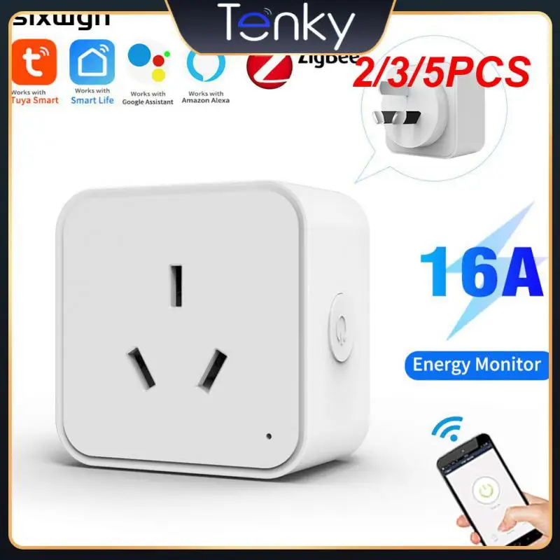 

2/3/5 шт., умные розетки с голосовым управлением