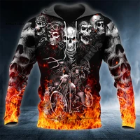 cosplay reaper ghost gothic skull satan baphomet devil retro long sleeves menwomen 3dprint harajuku streetwear funny hoodies 17