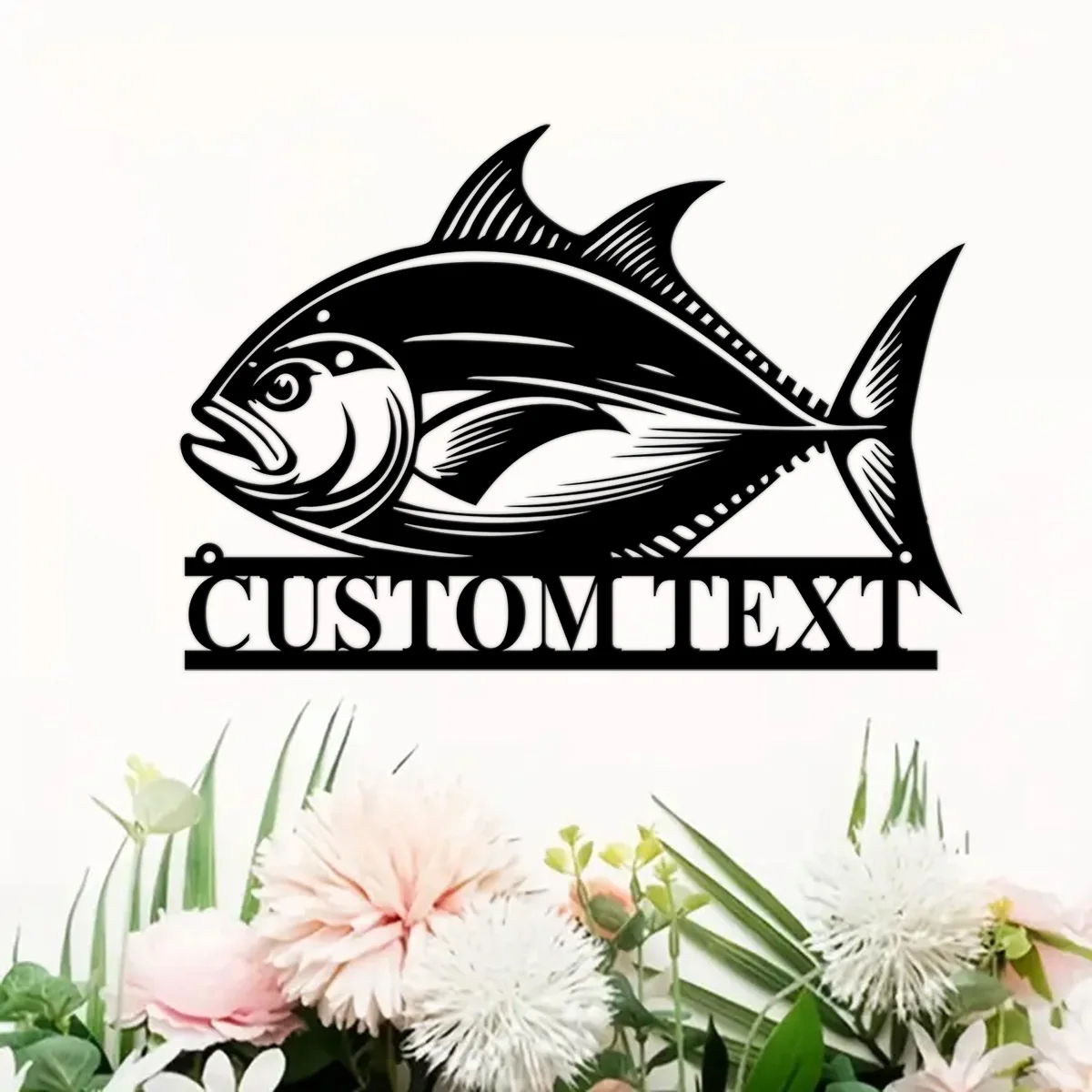 Гигантская металлическая Настенная картина на заказ персонализированная