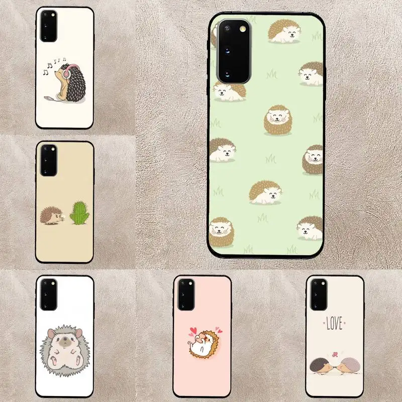 

Cute Animal Hedgehog Phone Case For Huawei Honor 10Lite 10i 20 8x 10 Funda 9lite 9xpro Back Coque