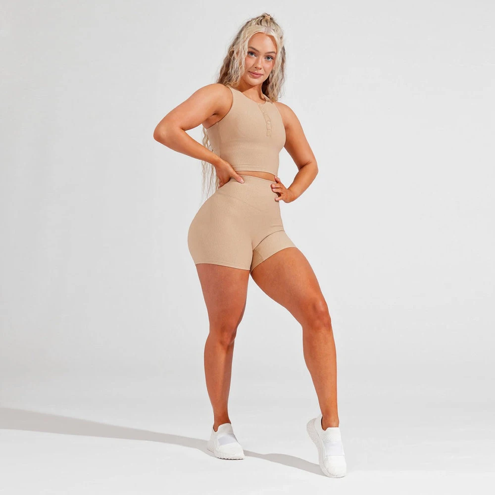 Buffbunny Ribbed Shorts Women Yoga Pants Fitness High Waist Sportwear Gym Hip Lift Wear Sports Pants Buff Bunny Sexy Gym Short