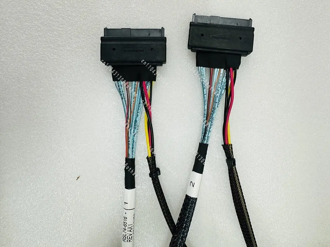 Фото Кабель MCIO-U.2 длиной 80 см, оригинальный MCIO 8X на 2X8639 №2