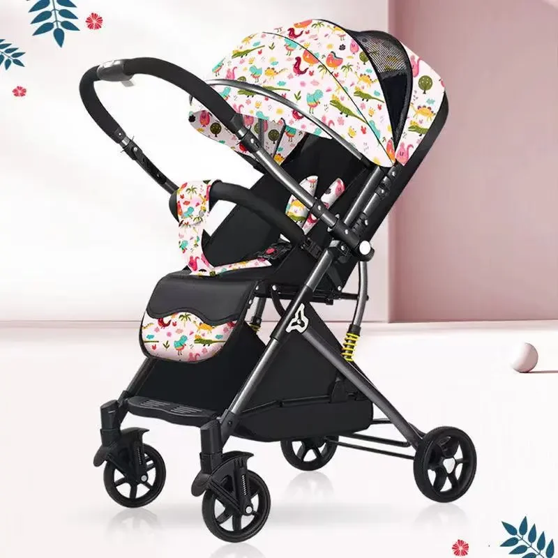 New Upgrade Baby Stroller Wagon Portable Folding Baby Pushchair Lightweight Pram Baby Carriage Baby Car enlarge