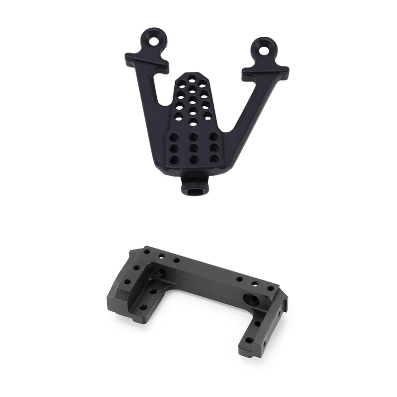 

NEW-4 Pcs Rear Front Shock Mount LIFT Shocks & 1 Pcs Aluminum Alloy Front Bumper
