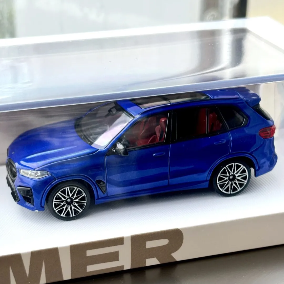 Фото В наличии: 1:64 x5m x5 g05 Thunder Edition, миниатюрная модель-реплика из сплава, украшение для взрослых, игрушка для мальчиков, подарок на день рождения для детей. №4