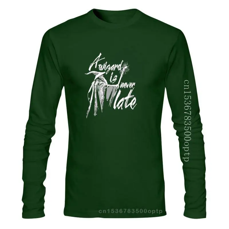 

Мужская одежда 2022, Мужская футболка, футболка с принтом "Волшебник не поздно", Топ