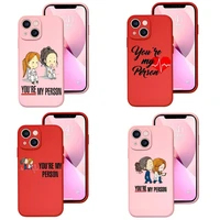 greys anatomy phone case red pink for apple iphone 12 pro 13 11 pro max mini xs x xr 7 8 6 6s plus se 2020 shockproof cover