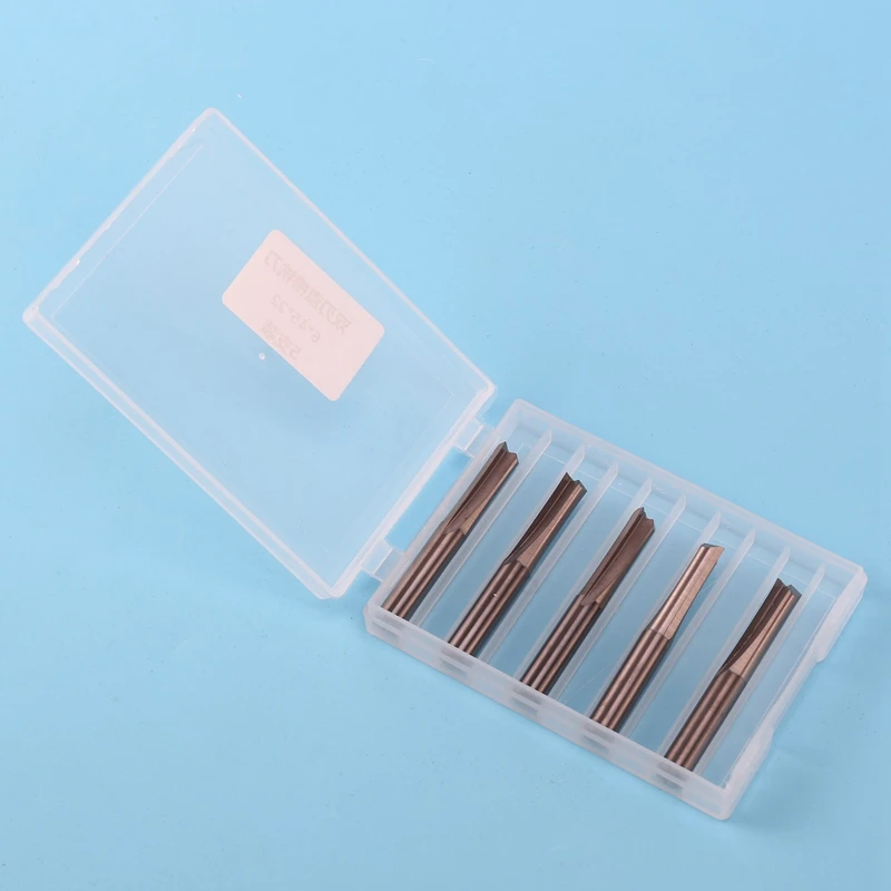 20 шт. прямые фрезы с двойной оправой 6 мм 22