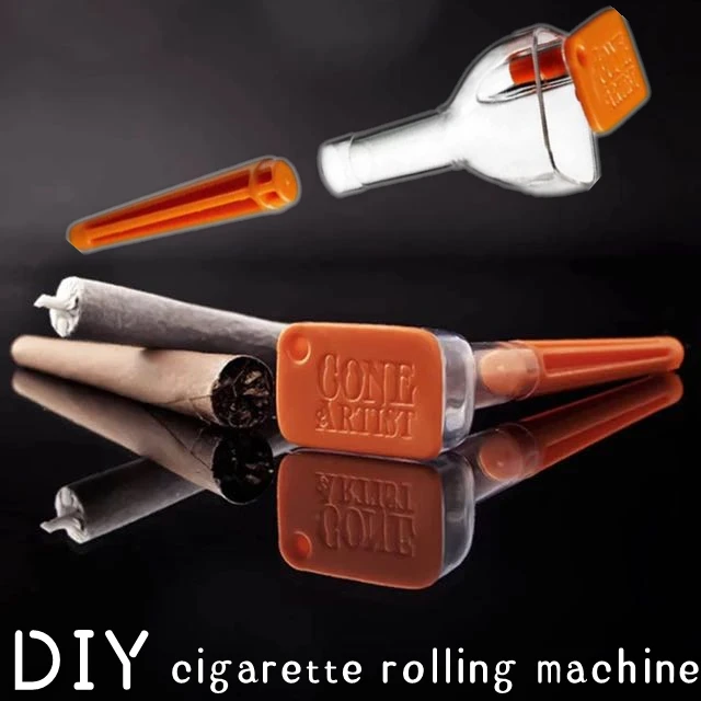 

DIY Cigarette Rolling Machine Pre-Rolled Cone Loader Tobacco Rolling Paper Cones Manual Filling Machine Smoke Smoking Gadgets