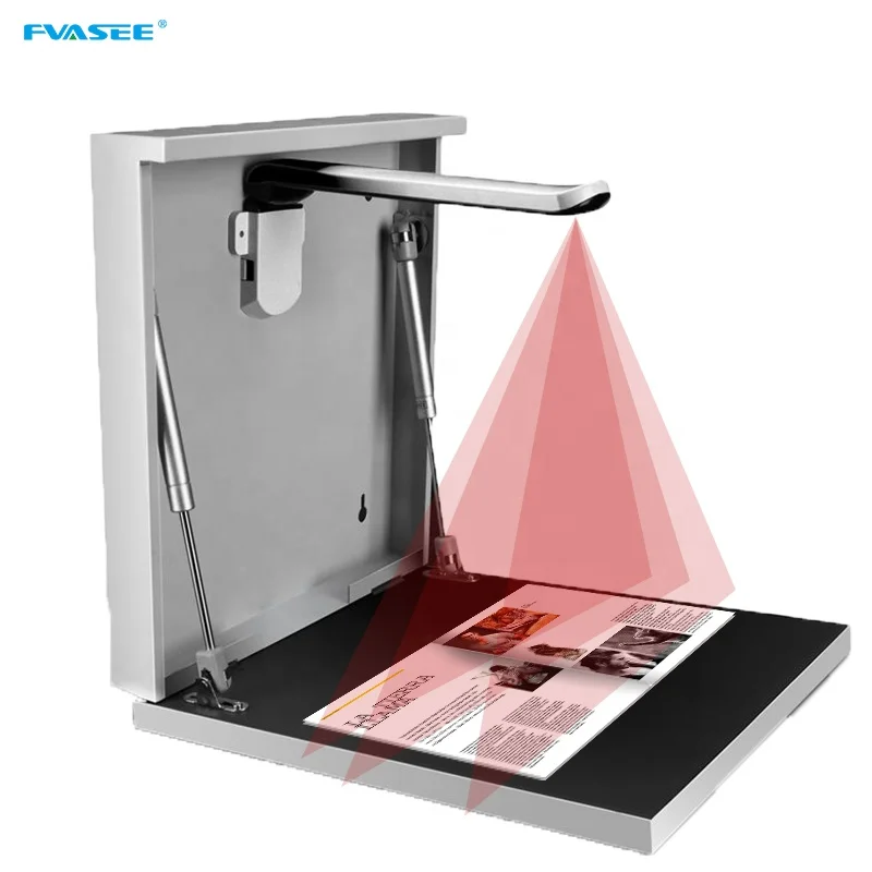 

Latest High Resolution Speed Whiteboard Visualizer Automatic Book Scanner