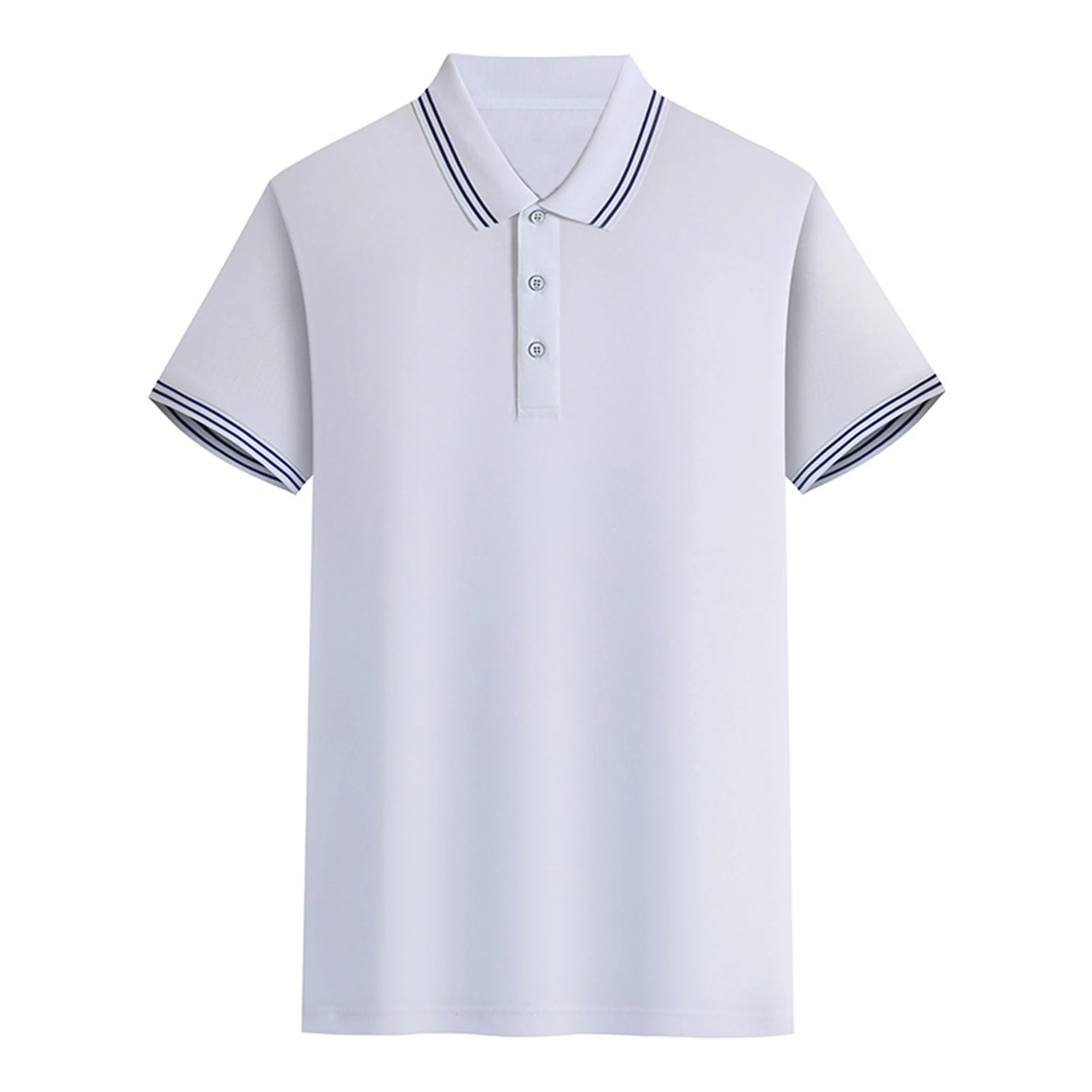 

Рубашки для мужчин с коротким рукавом и воротником-стойкой, приталенные повседневные топы, одежда с принтом в полоску для лета