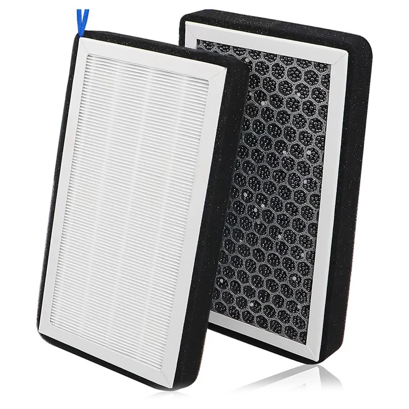 

Model 3 Y Cabin Air Filter HEPA, Upgraded Air Filter With Activated Carbon Replace For Tesla Model 3 Y 2017-2023, 2 Pack